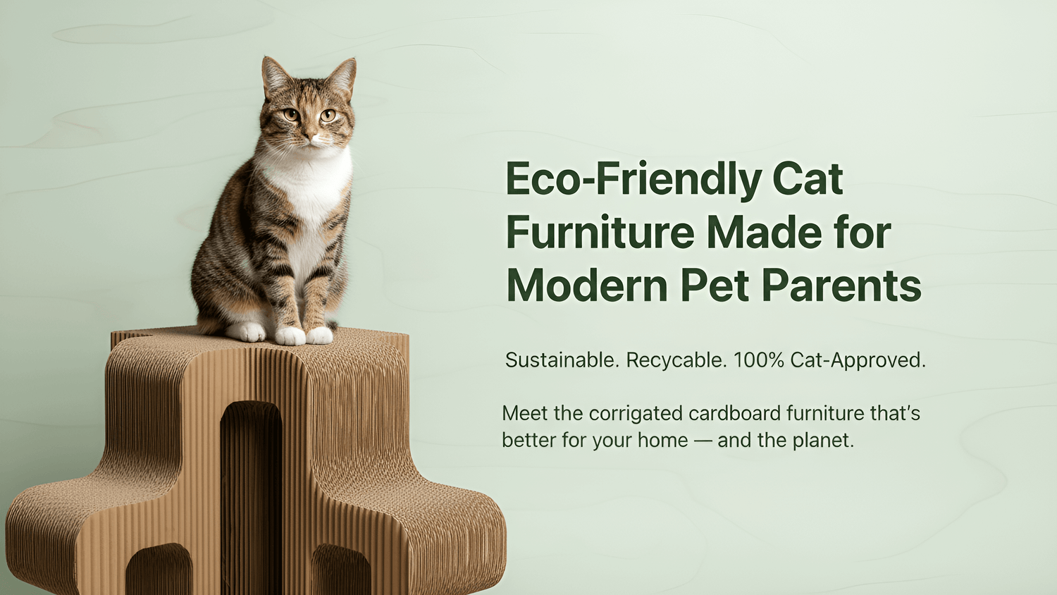 Eco-Friendly Cat Furniture: Why Recycled Cardboard Is Best
