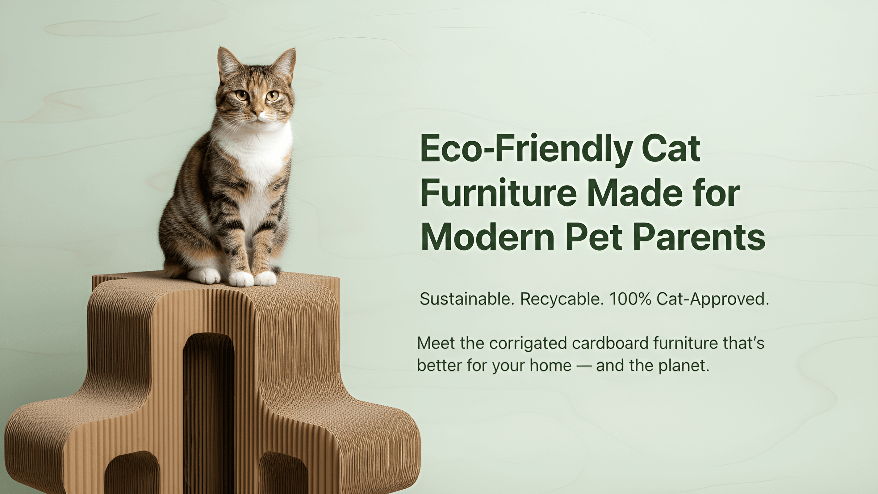 Eco-Friendly Cat Furniture: Why Recycled Cardboard Is Best