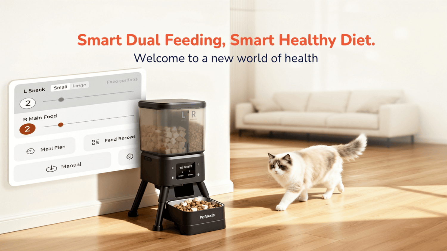Dual Hopper vs. Dual Bowl: Why Your Cat Needs a Compartment Feeder (Not Just Two Bowls)