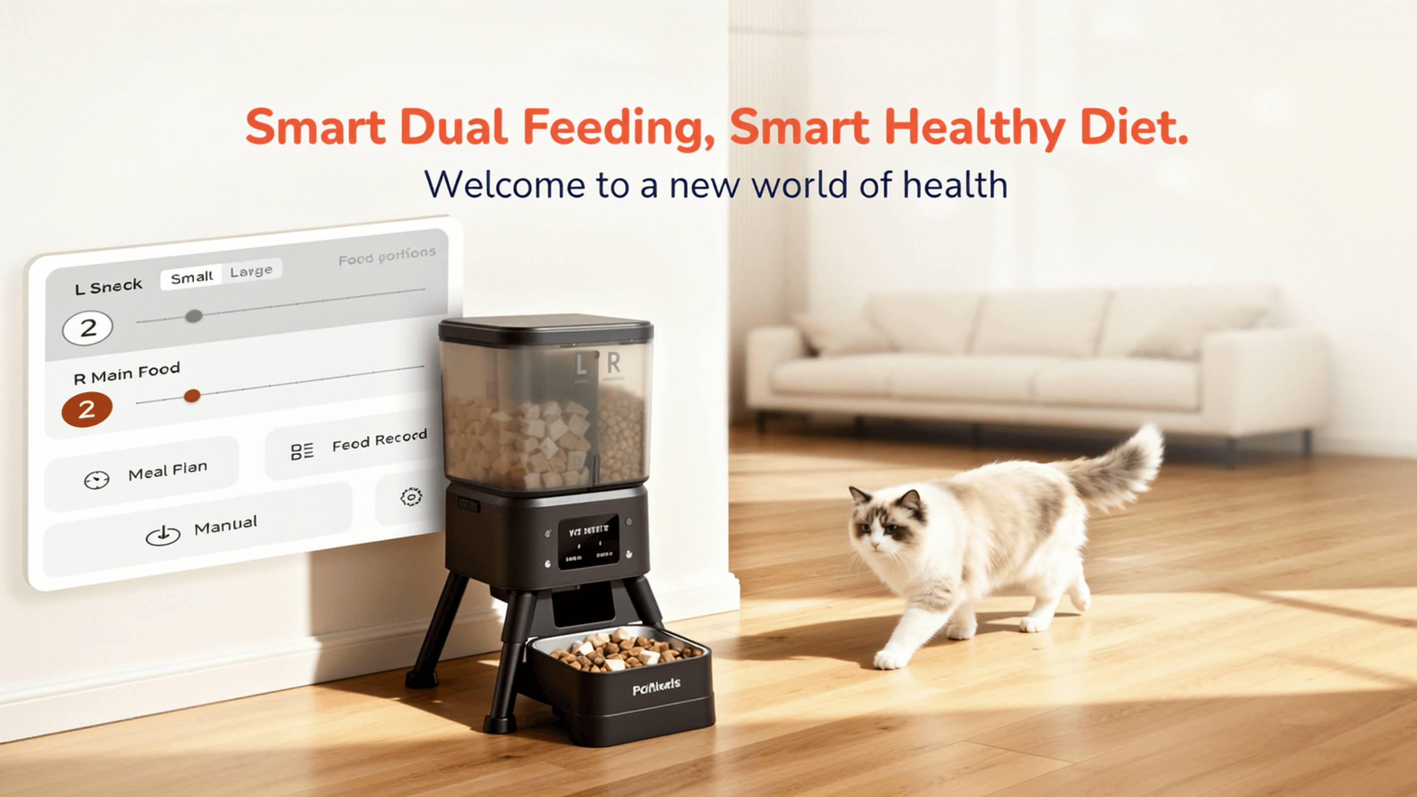 Dual Hopper vs. Dual Bowl: Why Your Cat Needs a Compartment Feeder (Not Just Two Bowls)