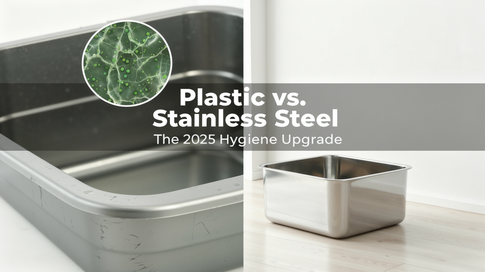 Plastic vs Stainless Steel Litter Boxes: Which Is Safer for Cats?