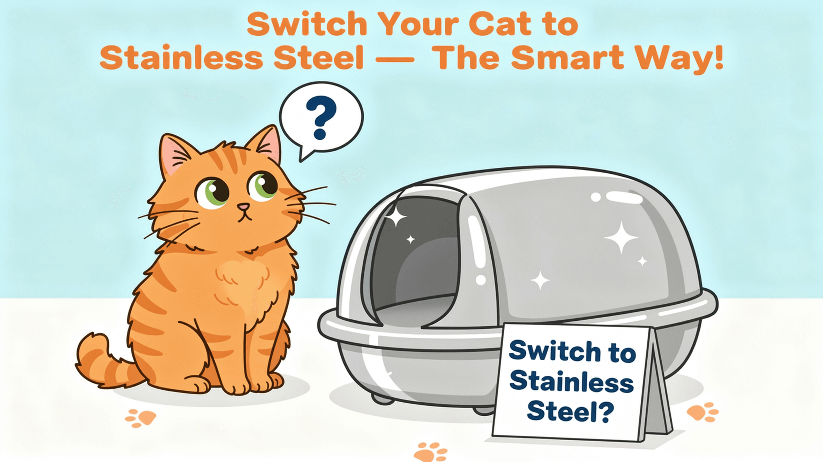 Switching to a Stainless Steel Cat Litter Box: A First-Time Owner’s Guide