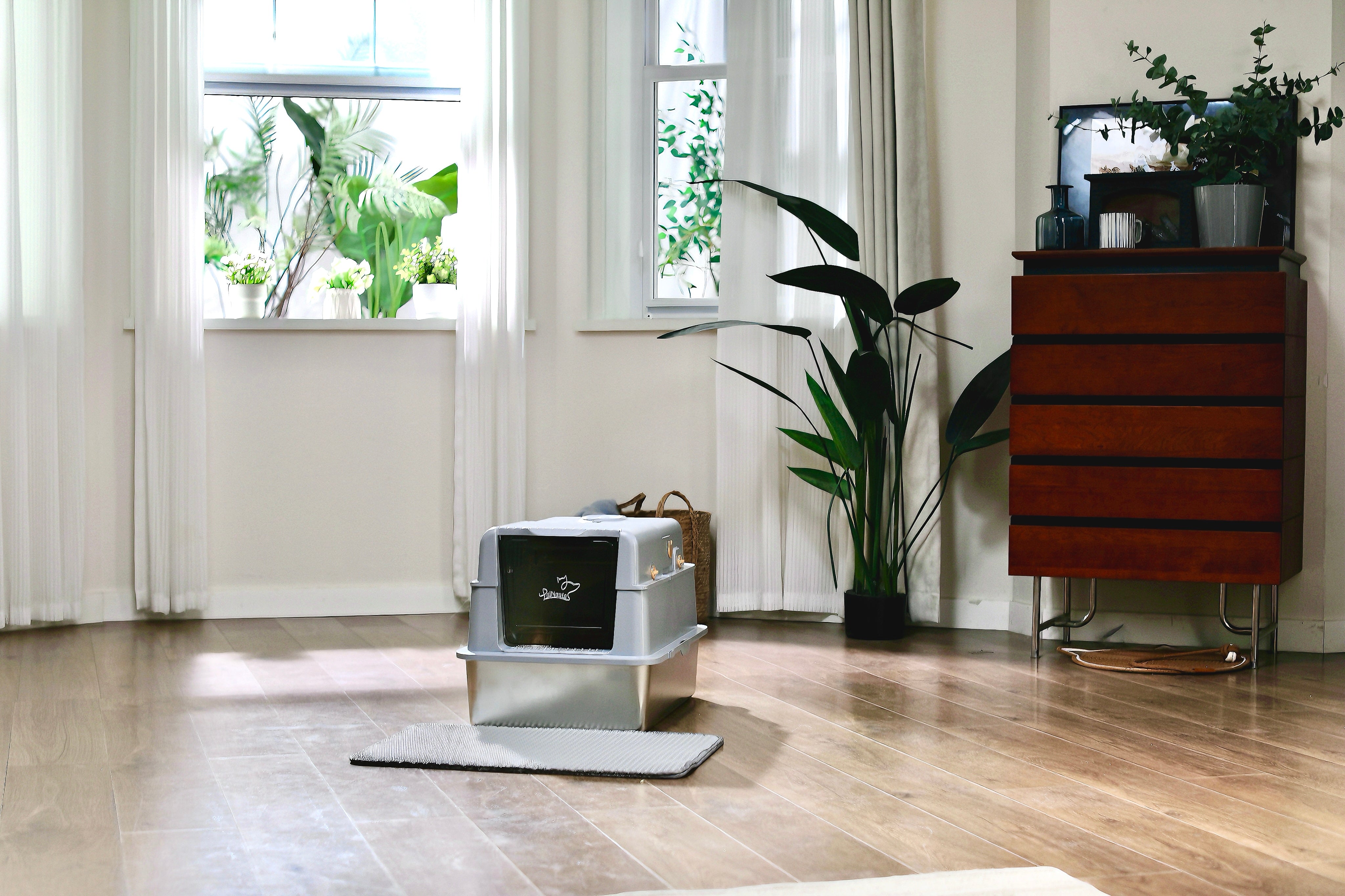 Stainless Steel Cat Litter Box