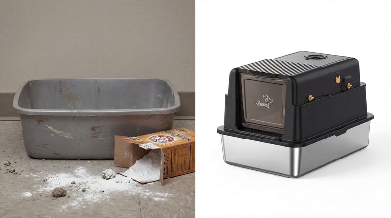 Stop Adding Baking Soda to Your Cat Litter: The 3 Physical Laws of Odor Control