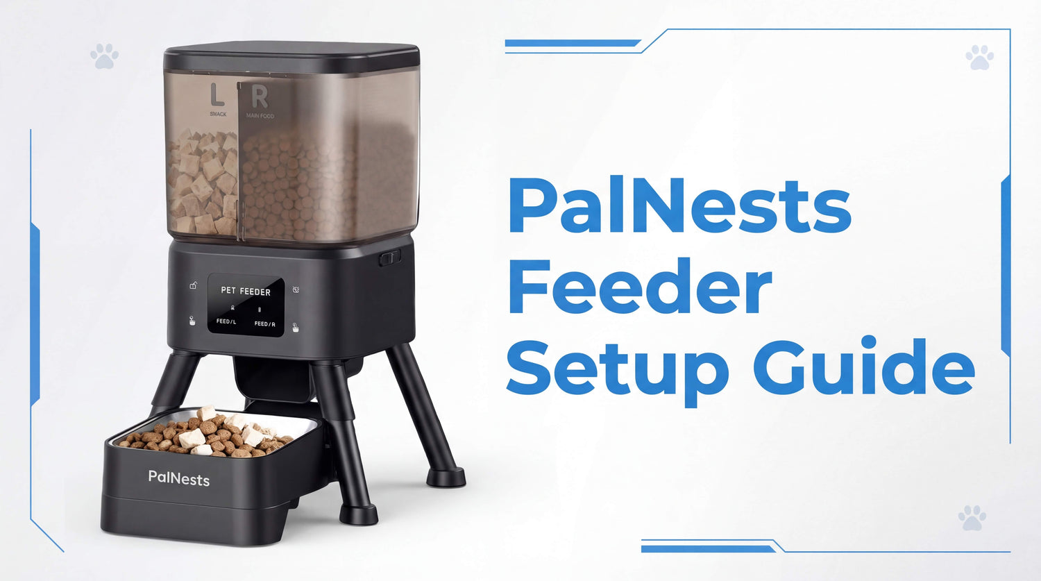 How to Set Up Your PalNests Dual-Chamber Smart Feeder (PN-CF01)