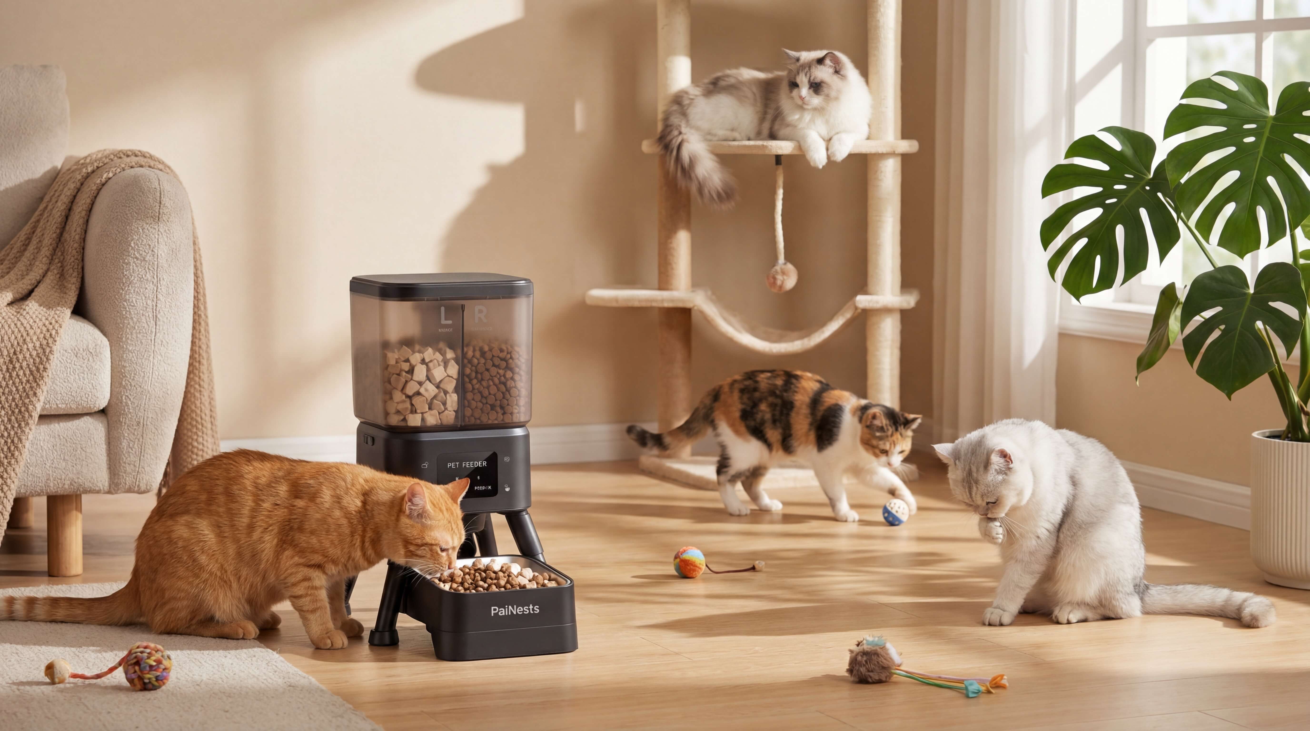 How to Feed Multiple Cats Separately: Stop the Food Stealing War