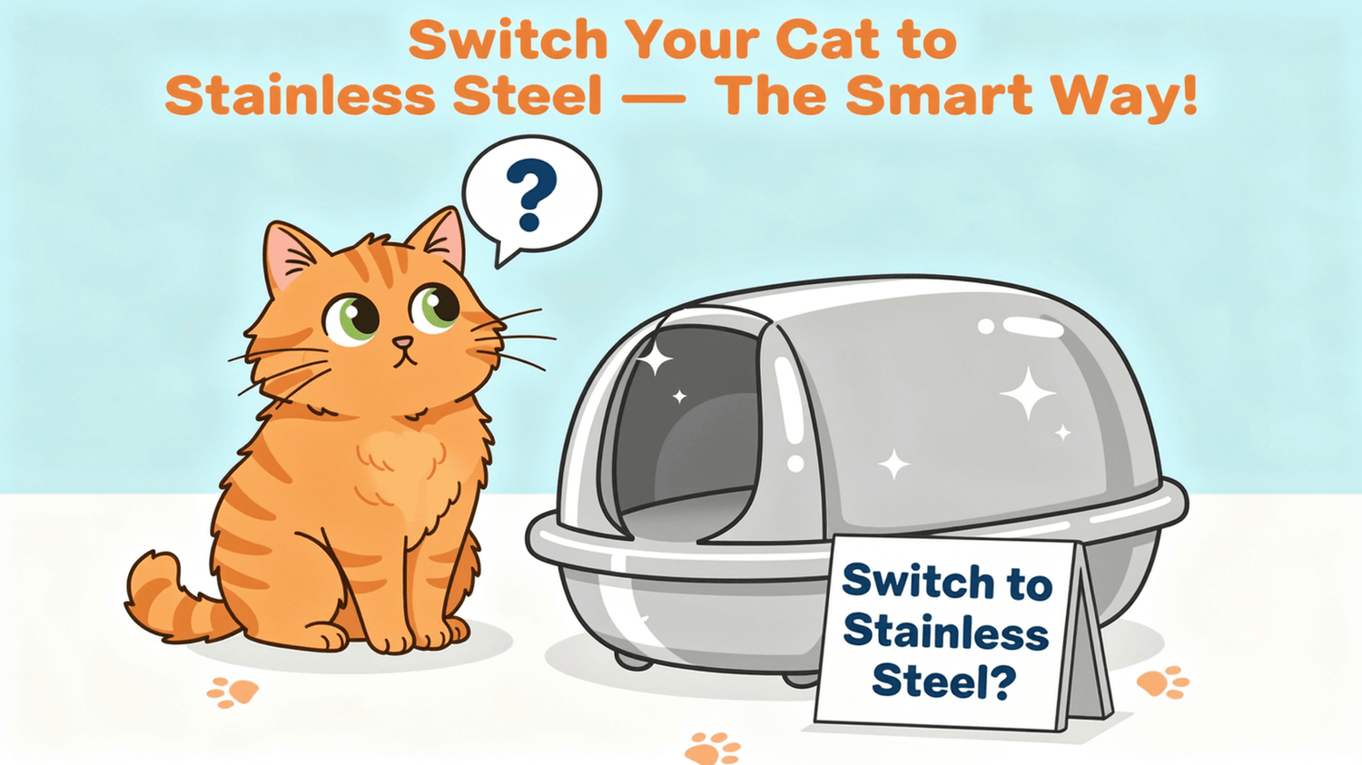 Switching to a Stainless Steel Cat Litter Box: A First-Time Owner’s Guide