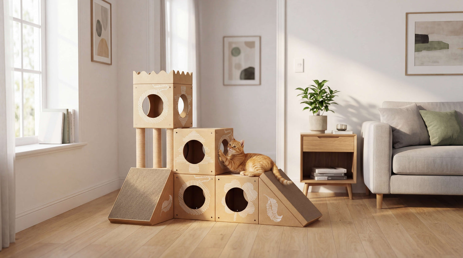 Cardboard Cat Tree: Cheap Toy or Smart Design Choice?