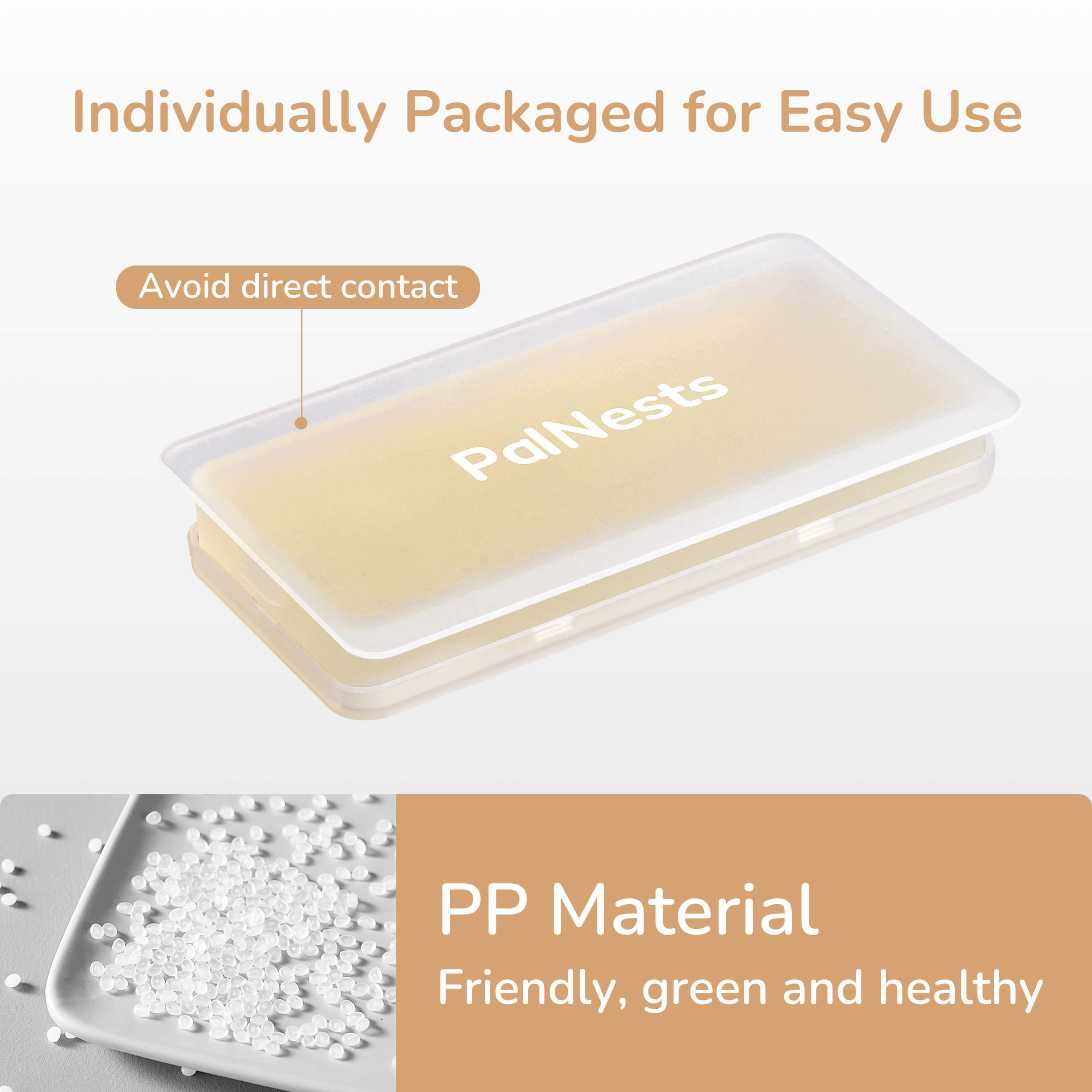 PalNests Odor Eliminator Blocks — Universal Fit for Litter Boxes(3-Pack)