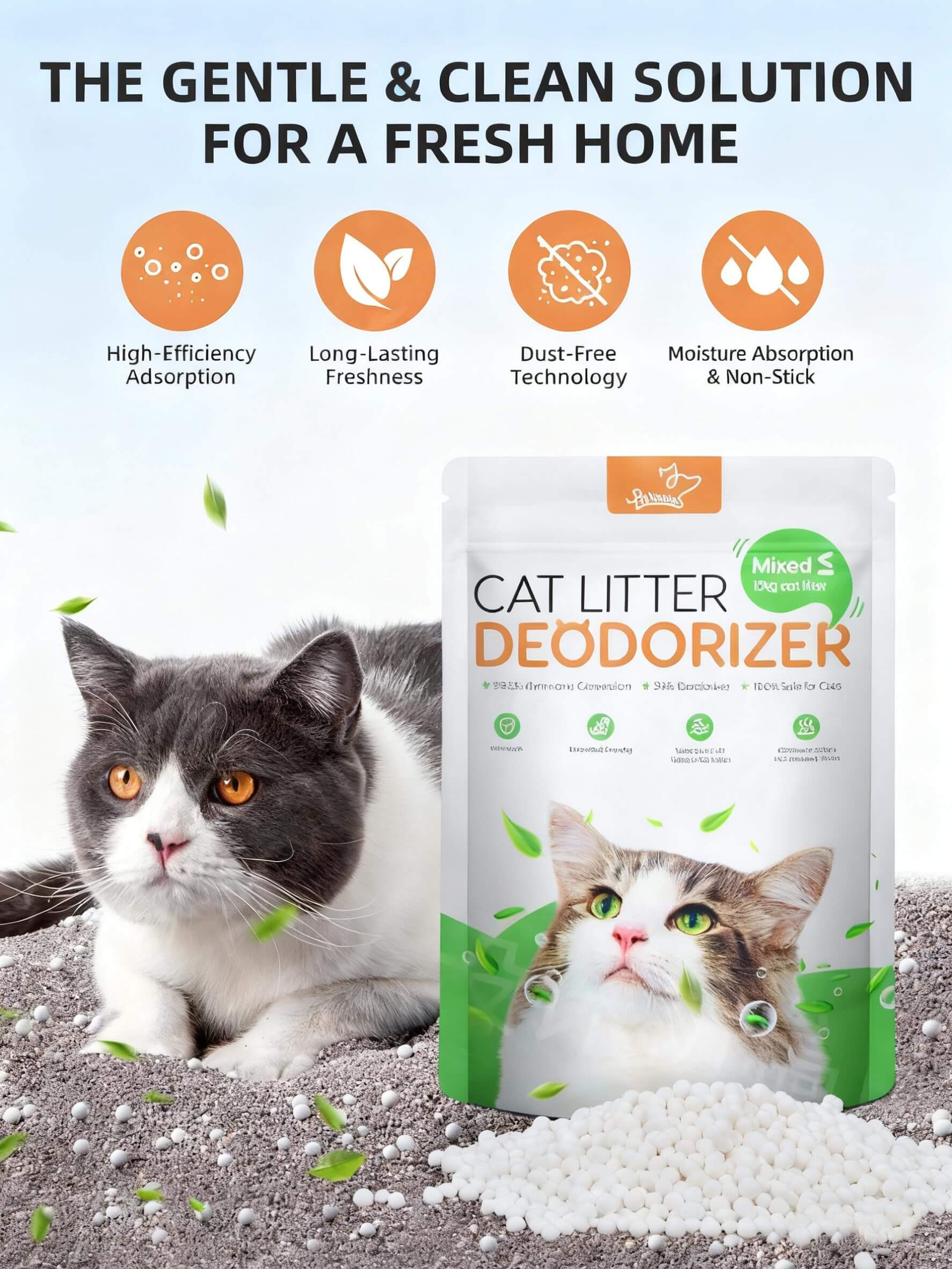 PalNests Natural Cat Litter Deodorizer